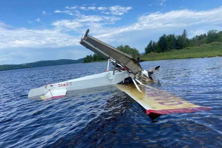 Laurentians |  Seaplane pilot seriously injured in failed water landing