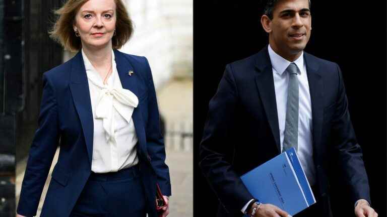 the economy, the main point of disagreement between Liz Truss and Rishi Sunak to succeed Boris Johnson