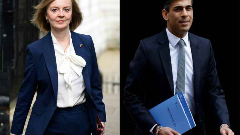 Liz Truss vs Rishi Sunak, the duel of the finalists to succeed Boris Johnson