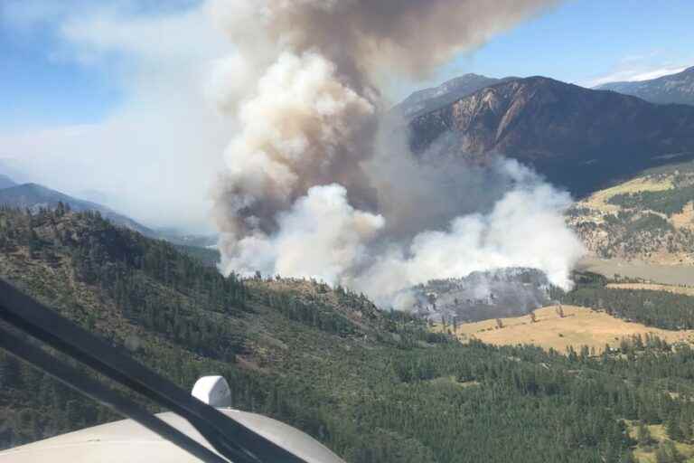 Major wildfires near Lytton and Manitoba