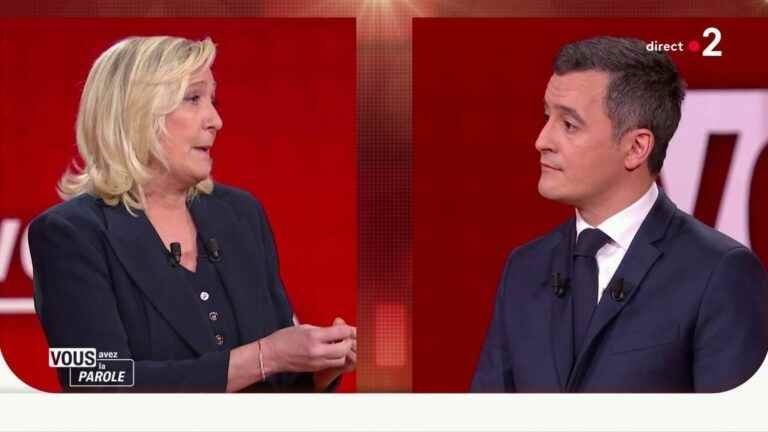 Marine Le Pen says “100 times yes” to Gérald Darmanin