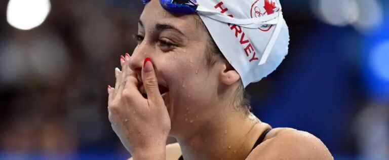 Mary-Sophie Harvey claims to have been drugged at the world aquatics