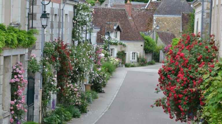 Meet in Chédigny, a remarkable garden village that invites you to stroll!