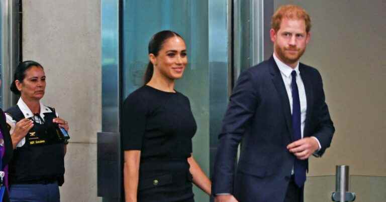 Meghan Markle and Harry tactile: the elegant and accomplice couple caused a sensation in New York