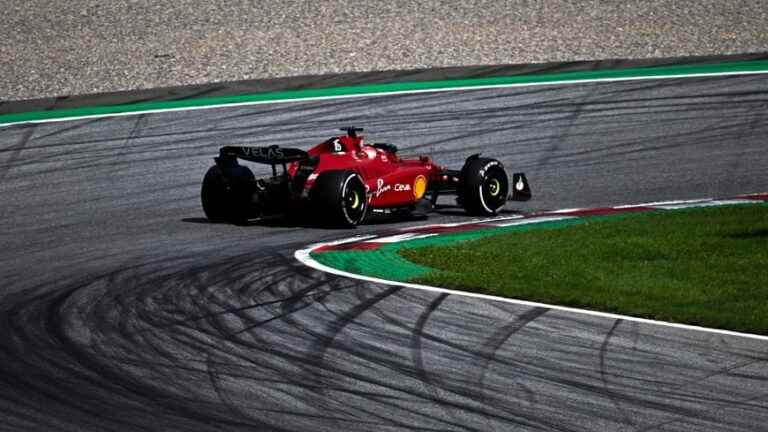 Monegasque Charles Leclerc winner of the Austrian Grand Prix