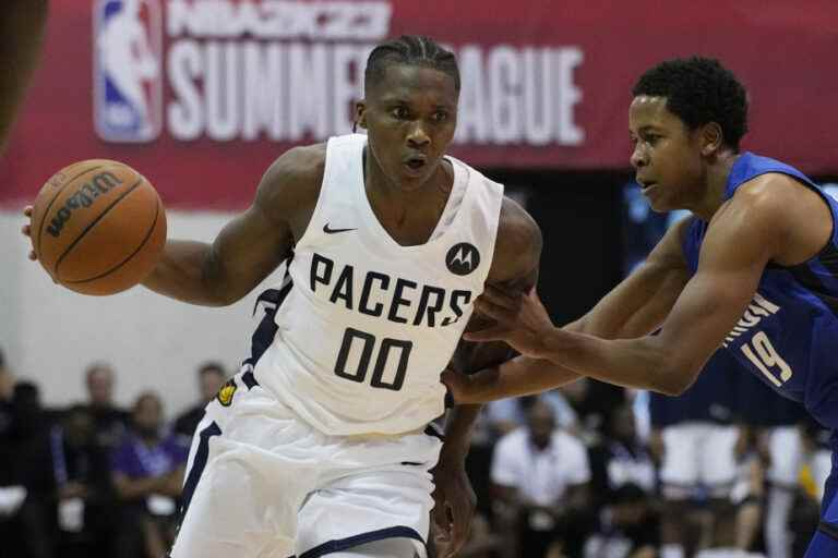 NBA Summer League |  Quebecer Bennedict Mathurin annoyed by a big toe injury