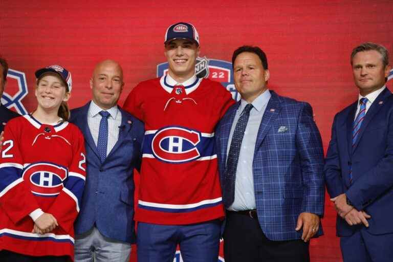 NHL Draft |  The Canadiens pick Juraj Slafkovsky first overall