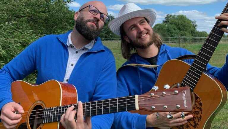 Nathaniel Caperaa and Landry Verdy as a duo in the Happy Hour Live!