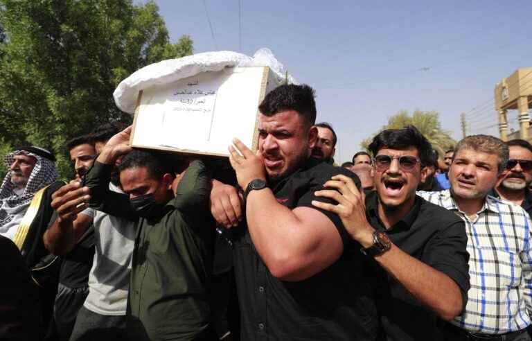 National mourning and anger in Iraq after deadly strikes blamed on Turkey