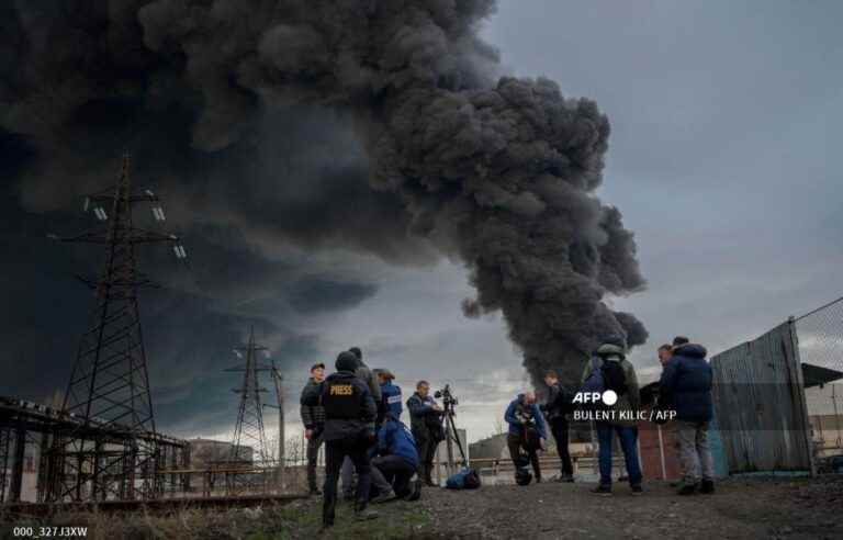 New Russian strikes targeted the port of Odessa in Ukraine