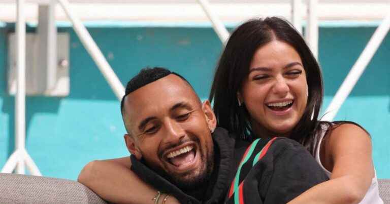 Nick Kyrgios is in a relationship with a bomb that is not shy!