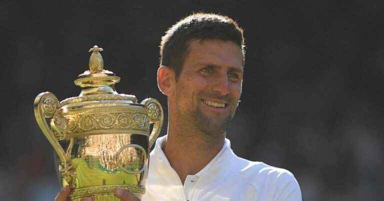 Novak Djokovic: Dad accomplice with his two children, after his victory at Wimbledon!