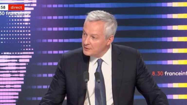 “Personally, I will not miss him”, reacts Bruno Le Maire