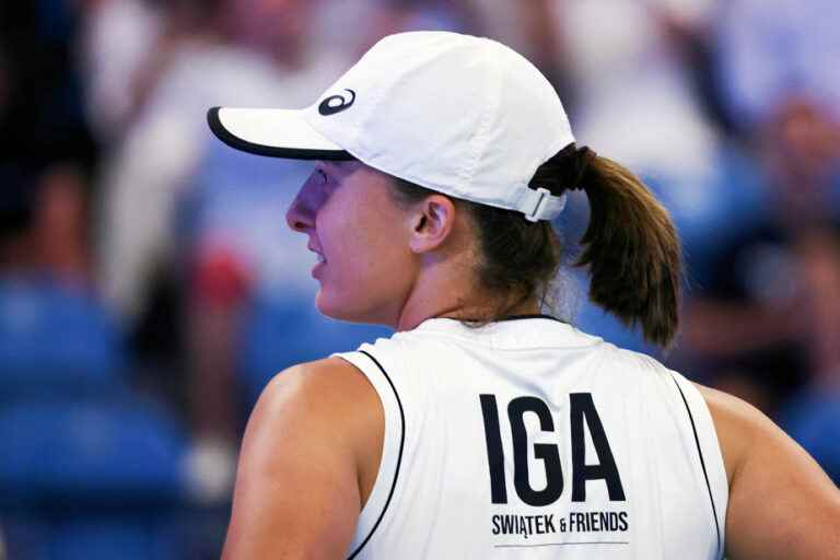 Polish Open |  Swiatek wins her first match and remains undefeated on clay