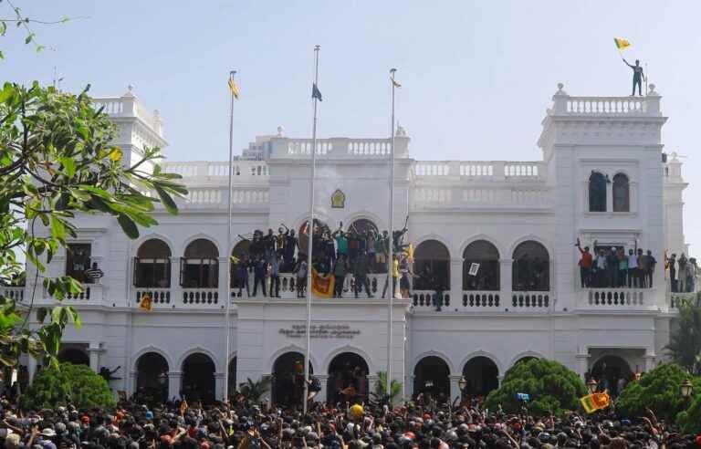 Protesters enter Sri Lanka’s prime minister’s office