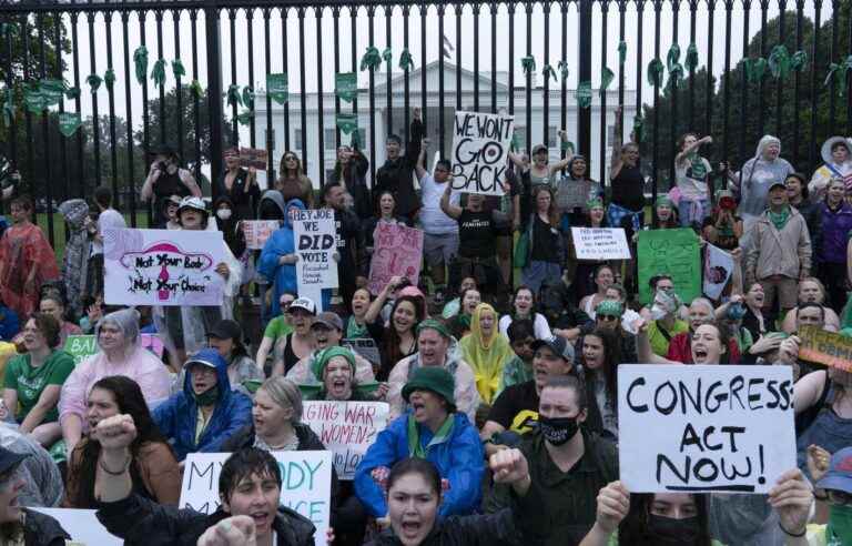 Protesters in Washington call for stronger defense of abortion rights