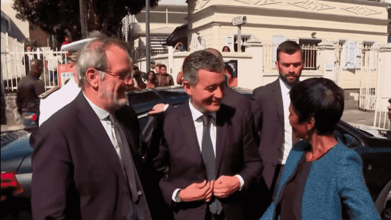 Reunion: Gérald Darmanin traveling on the island