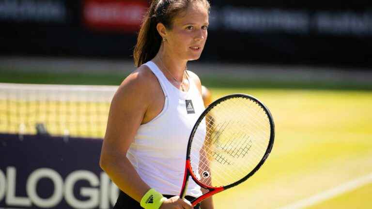 Russian player Daria Kasatkina, 12th in the world, comes out