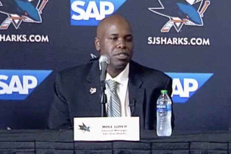 San Jose Sharks |  Mike Grier makes history