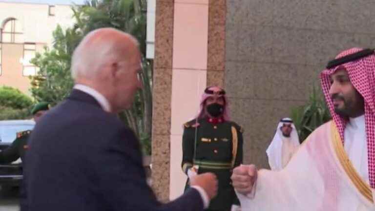 Saudi Arabia: Visiting Joe Biden met Crown Prince Mohamed bin Salman