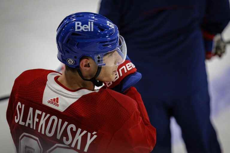 Canadiens Development Camp |  Slafkovsky, from Beijing to Brossard