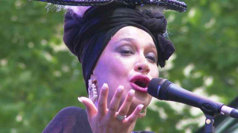 Soul phenomenon of the moment, the singer Lady Blackbird illuminates the Nice Jazz Festival