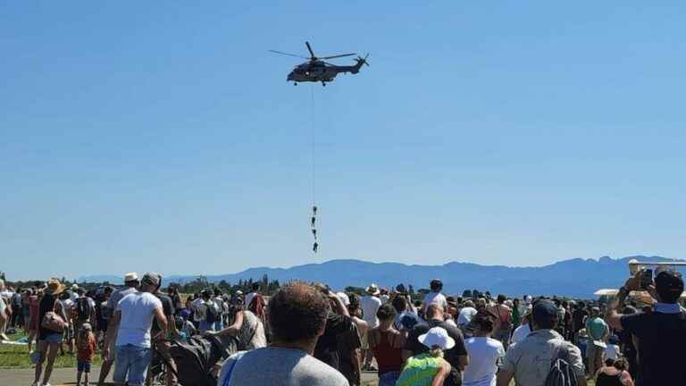 Success for the return of the Aérotor show in Chabeuil in Drôme