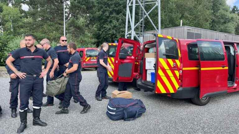 The 23 firefighters of Nord-Pas-de-Calais have returned from Gironde