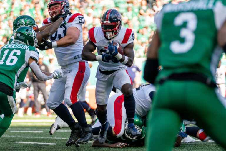 The Alouettes collapse in Saskatchewan