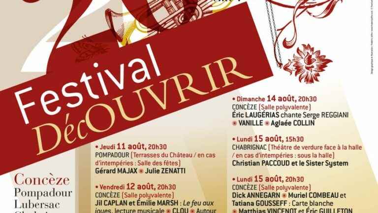 The Discover festival in Corrèze