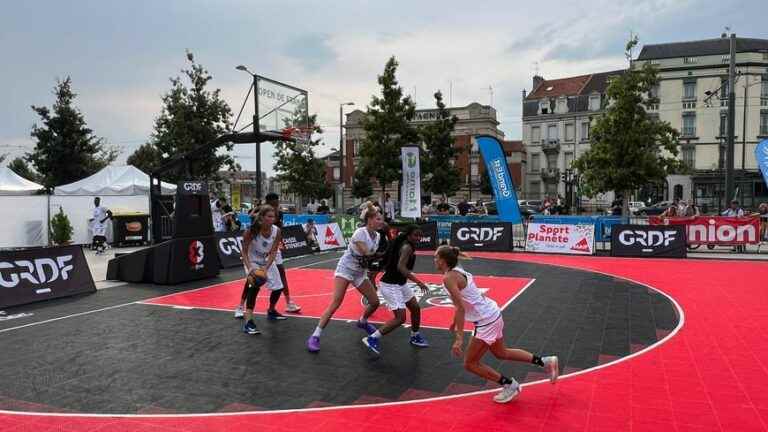 The French Open 3×3 currently in Reims