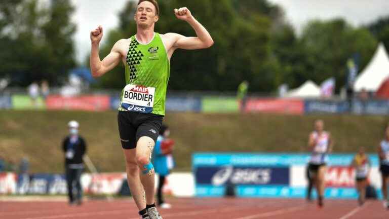 The Mayennais Gabriel Bordier, in the running to be voted best French athlete of the month for June