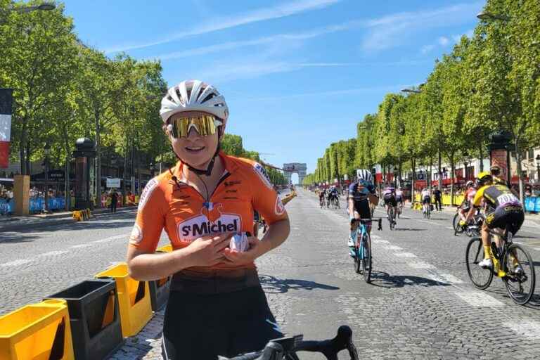 The Press at the Tour de France |  Simone Boilard 8th and “without complex”