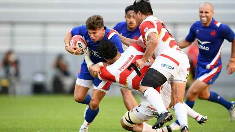 The XV of France beats Japan (23-42) for its first test match of the summer