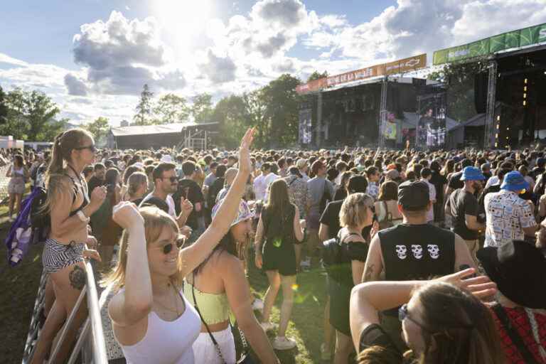 The festival in pictures |  The atmosphere at the rendezvous for the kickoff of Osheaga