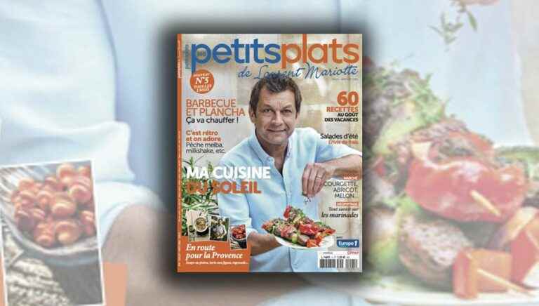 The magazine “Les Petits Plats” with Laurent Mariotte