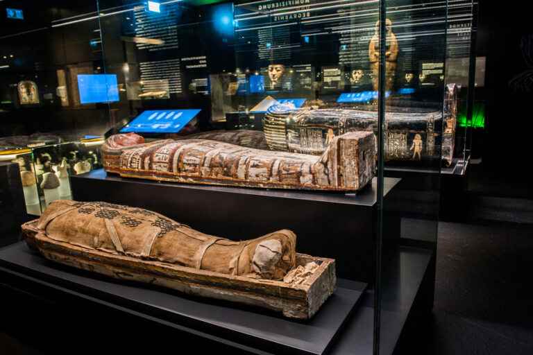 The pharaohs invite themselves to the Musée de la civilization de Québec