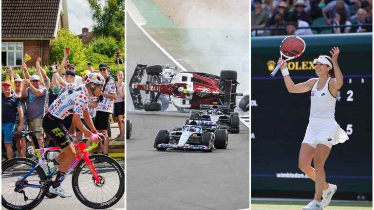 The successful Danish parenthesis for the Tour, the feat of Cornet, the madness at Silverstone… What to remember from the sports weekend