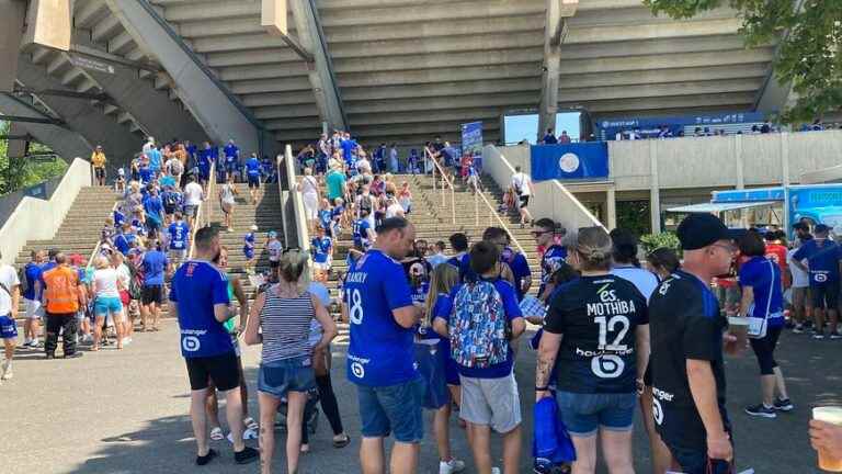 Thousands of Racing Club de Strasbourg fans at supporters’ day after an ‘incredible’ season