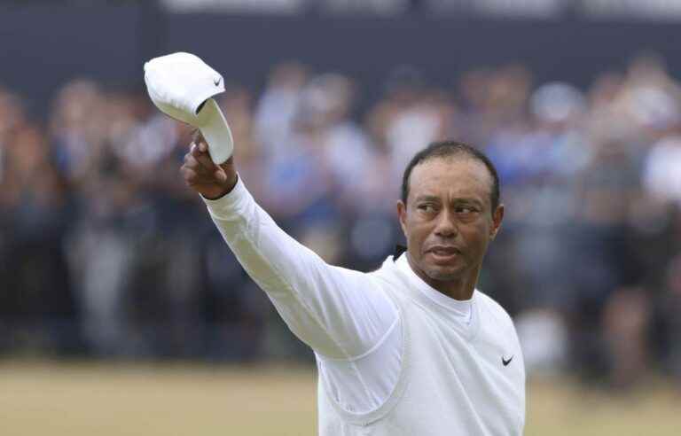 Tiger Woods exits British Open with head held high