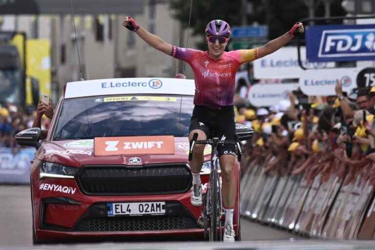 Tour de France Women |  Quebec teammates shine on the white paths