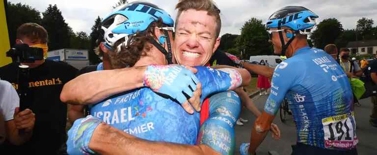 Tour de France: a final effort by Simon Clarke