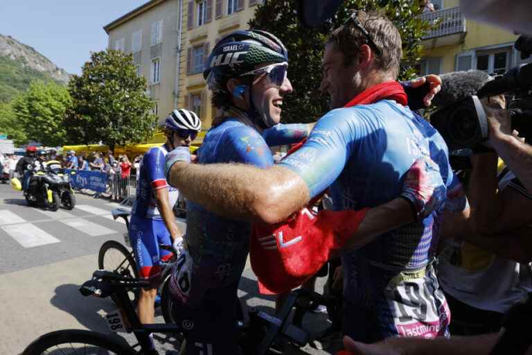 Victory of Hugo Houle at the Tour de France |  “I bawled for half an hour…”