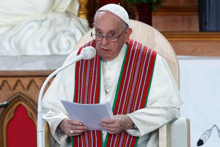 Visit to Canada |  Pope Francis on his way to Quebec