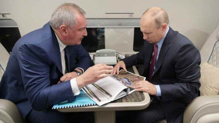 Vladimir Putin dismisses Russian space agency boss Dmitry Rogozin