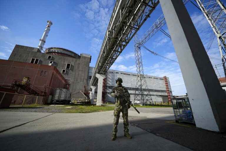 War in Ukraine |  Russian missiles are fired from the Zaporizhia nuclear power plant