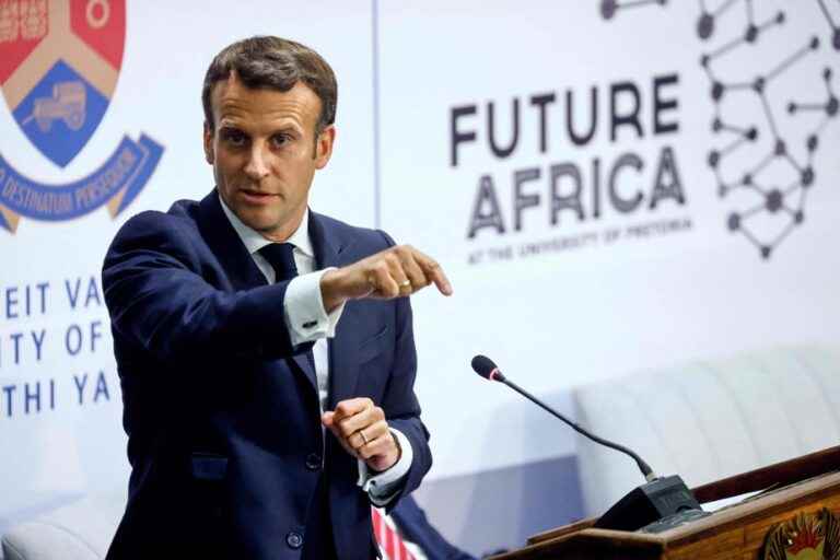 “We will not let go of the security of the African continent”, warns Macron