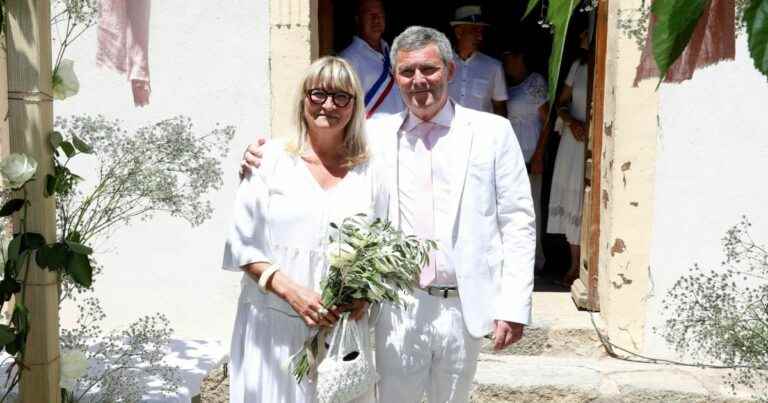 Wedding of Christine Bravo and Stéphane Bachot: all the photos of the ceremony in Corsica!  (EXCLUDED)