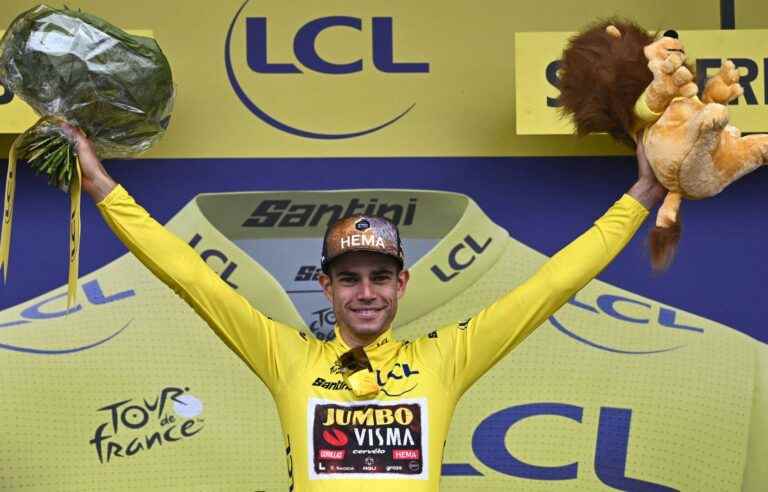 What is Wout van Aert chasing after in the Tour de France?