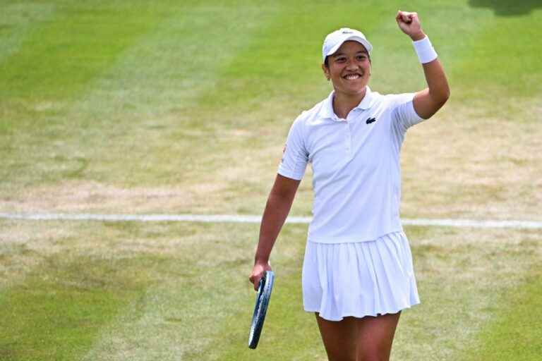 Wimbledon |  Harmony Tan advances to the fourth round